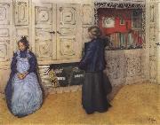 Mother and Daughter Carl Larsson